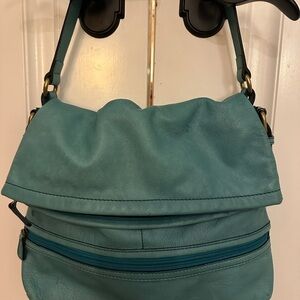 Vintage Fossil Explorer Flap Bag